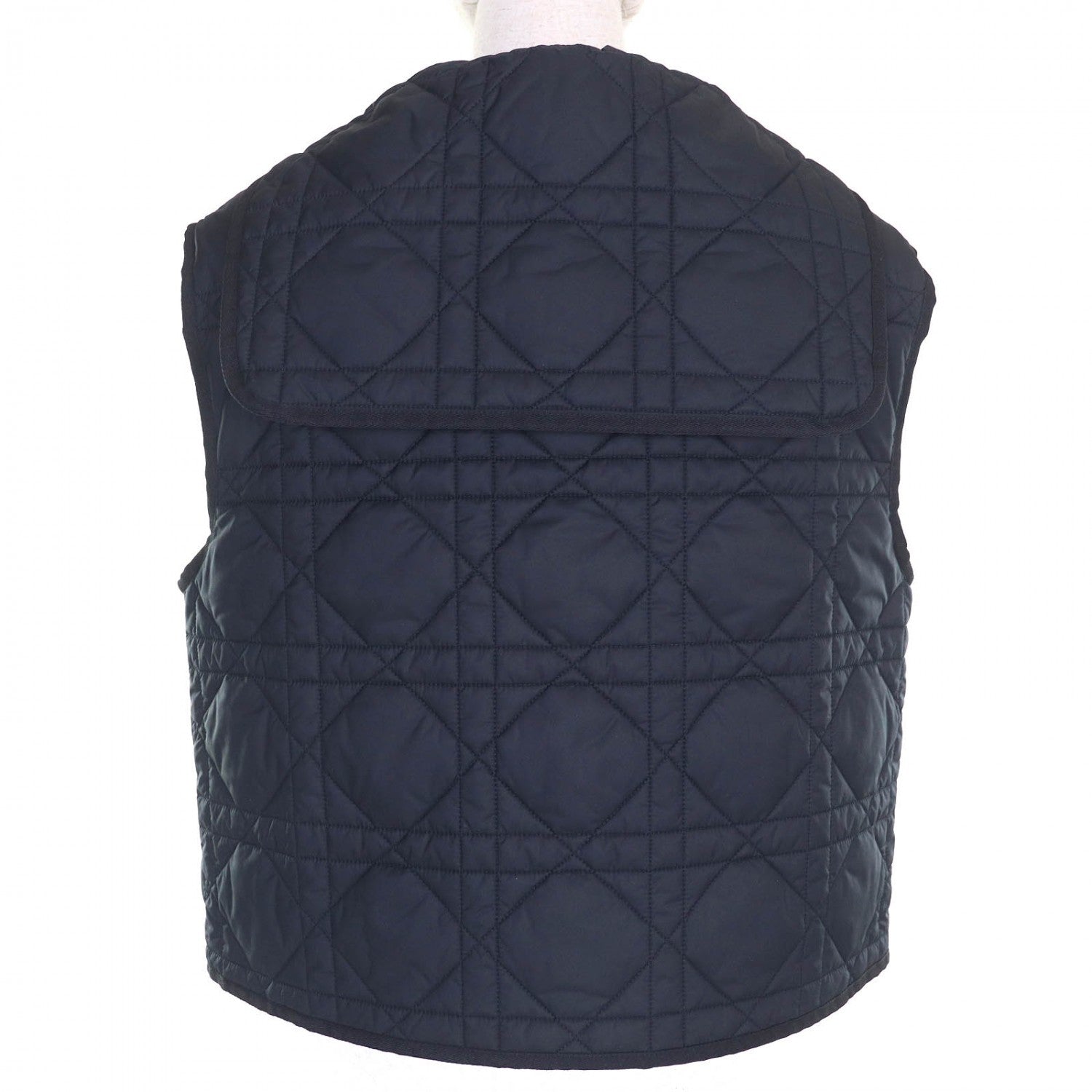 Dior Christian Vest Polyester Navy Handbag Travel Bag