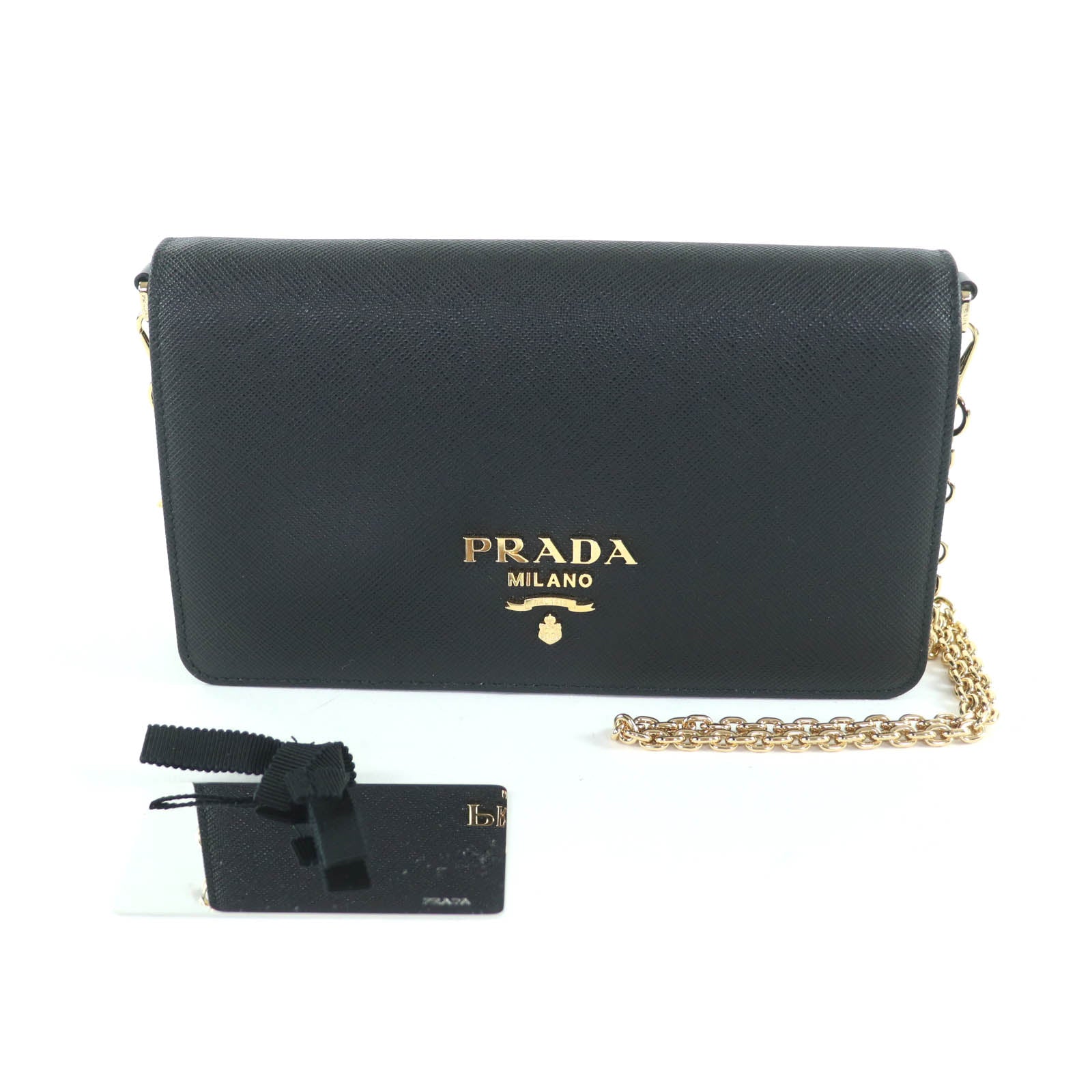 Prada 1Bp053 Shoulder Bag Leather Saffiano
