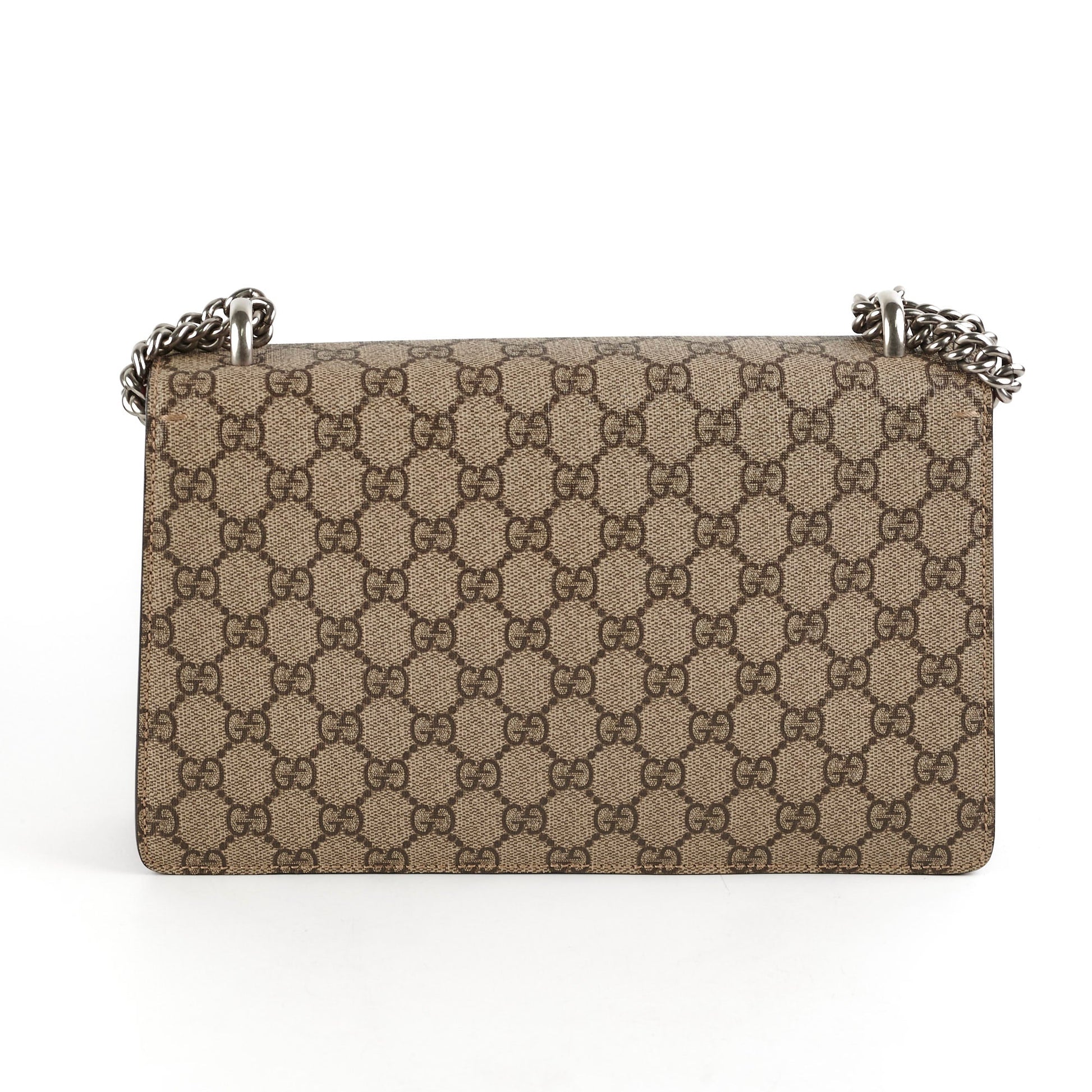 Gucci Dionysus Supreme Shoulder Bag Red Medium Crossbody Bag