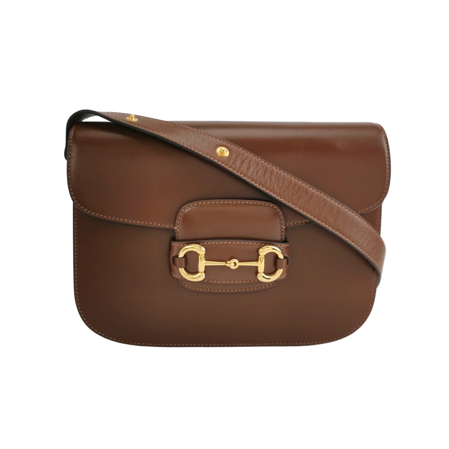 Gucci Horsebit Caramel Leather Brown Small Shoulder Bag Leather 11
