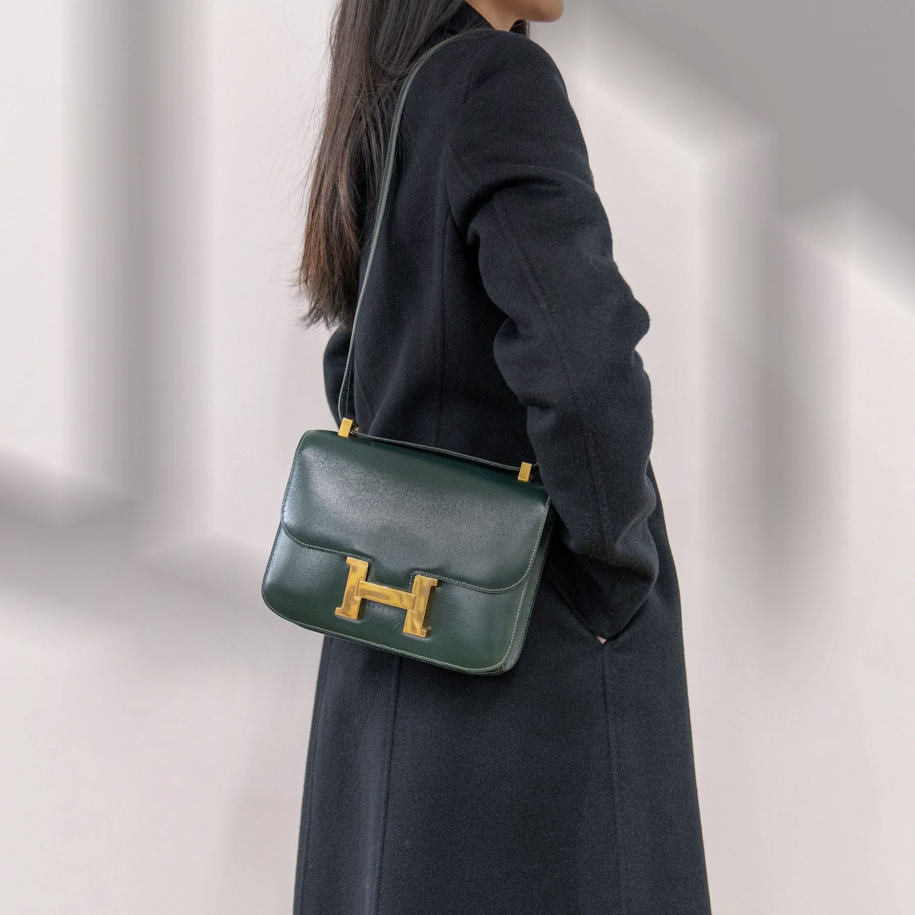 Hermes Constance Handbag Travel Bag