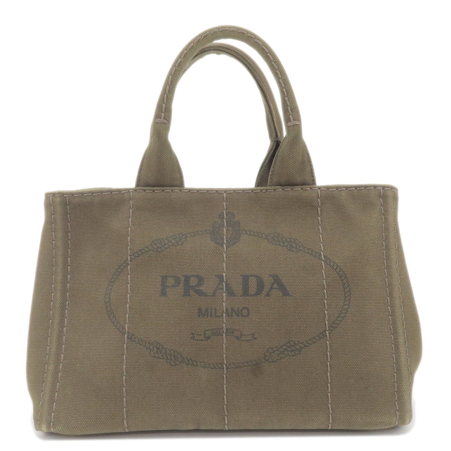 Prada Prada Canapa Mini Canvas 2Way Bag Shoulder Bag Bn2439 36081 15