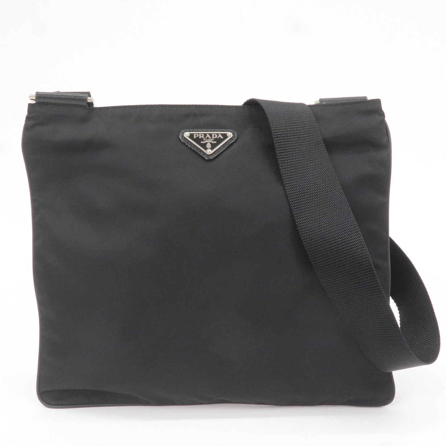 Prada Prada Nylon Leather Shoulder Bag Cross Body Bag Crossbody Bag
