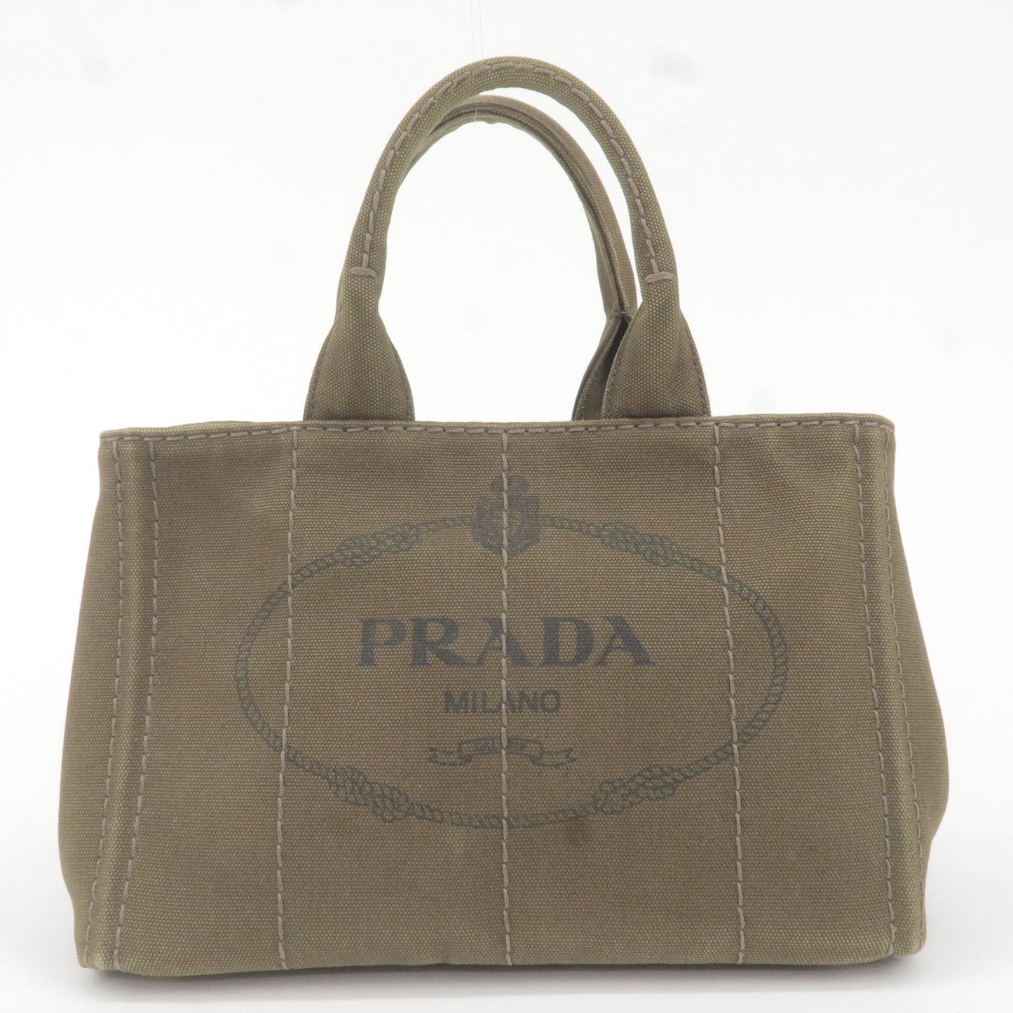 Prada Prada Canapa Mini Canvas 2Way Bag Shoulder Bag Bn2439 36081 15