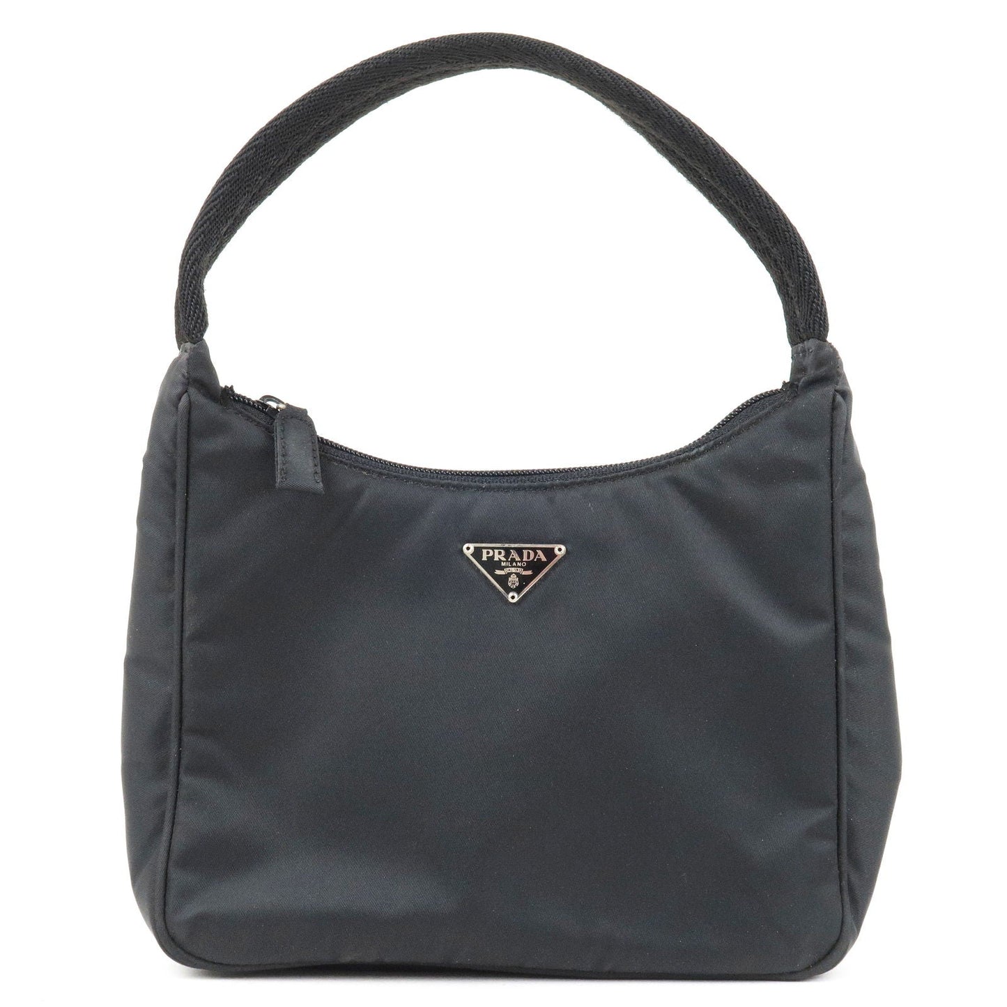 Prada Prada Nylon Hand Bag Shoulder Bag Pouch Black
