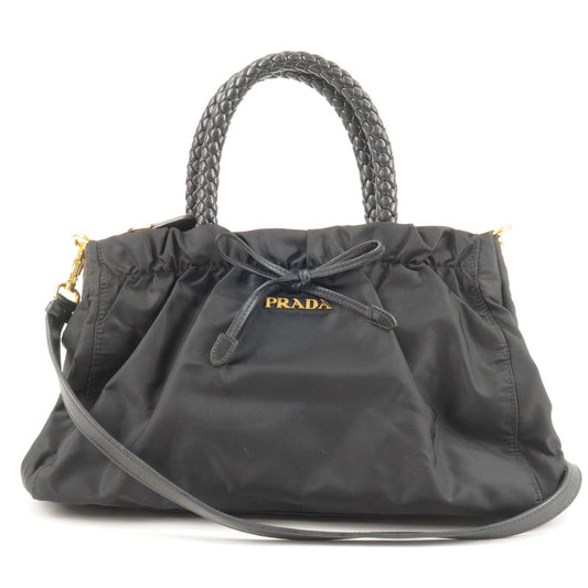 Prada Prada Nylon Leather Ribbon 2Way Bag Shoulder Bag
