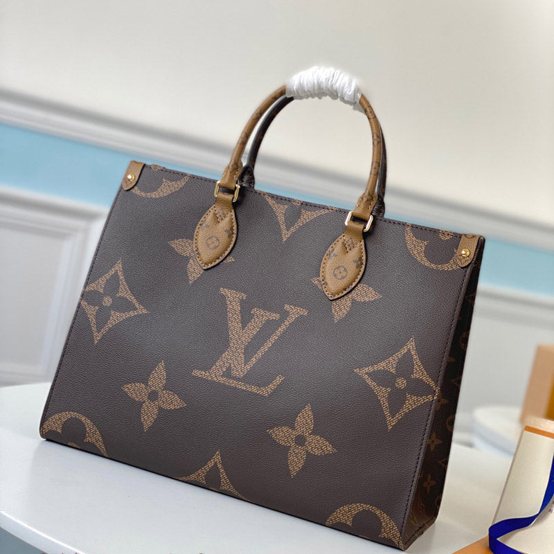 Top Quality Onthego Mm And Reverse For Canvas Monogram Shoulder Bag