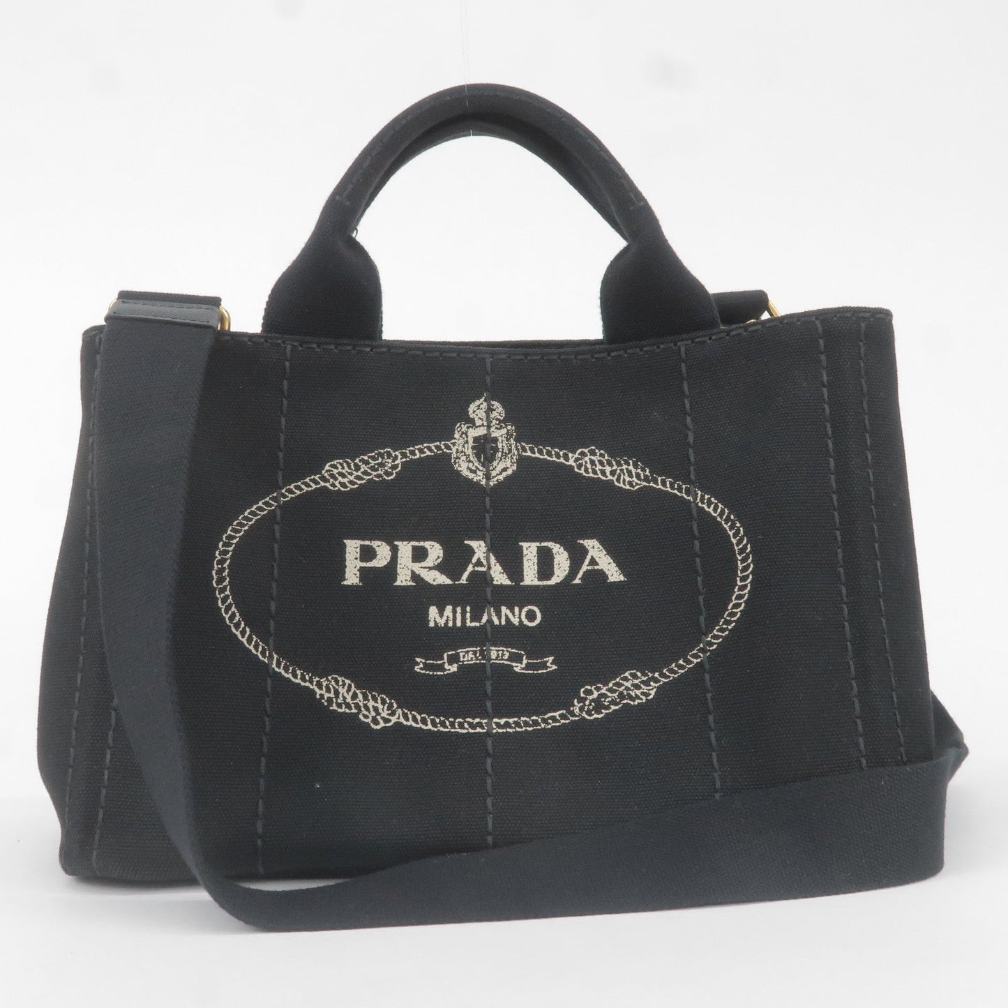 Prada Prada Canapa Mini Canvas 2Way Bag Shoulder Bag