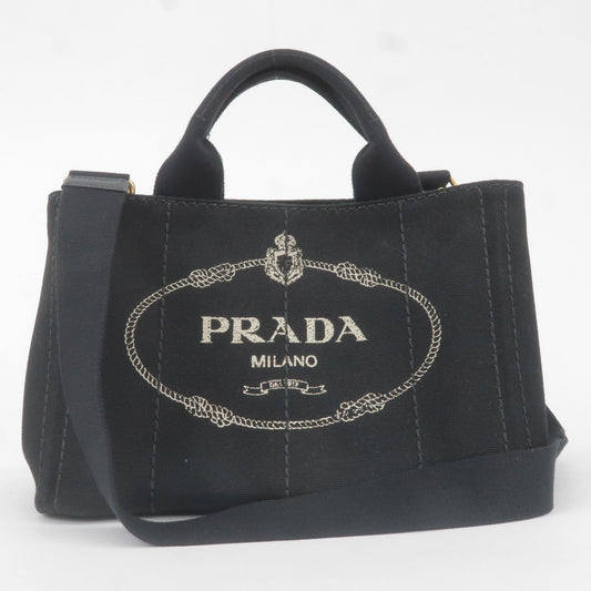 Prada Prada Canapa Mini Canvas 2Way Bag Shoulder Bag