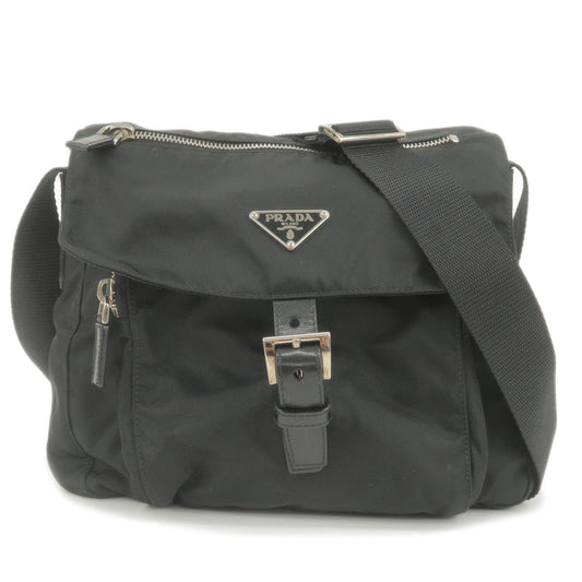 Prada Prada Logo Nylon Leather Shoulder Bag Hand Bag Bt8994 35858 12