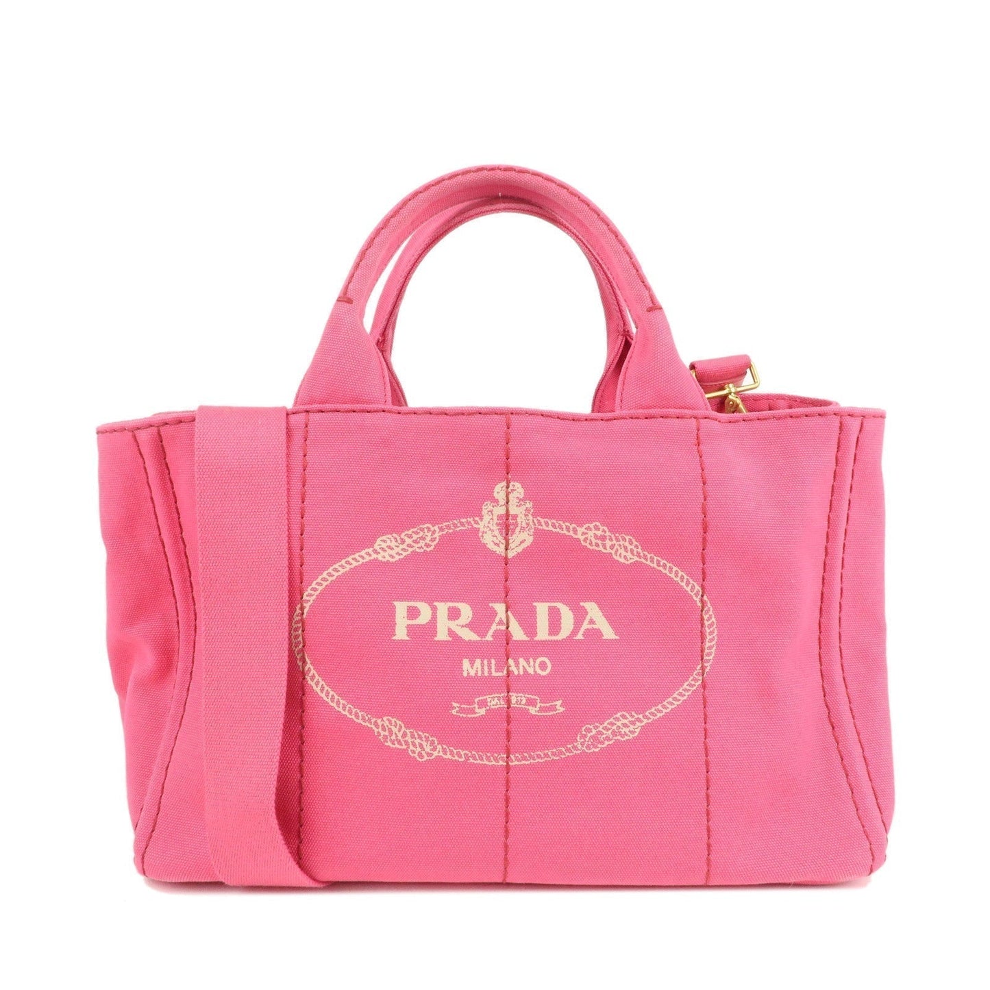 Prada Prada Canapa Canvas 2Way Bag Hand Bag Shoulder Shoulder Bag