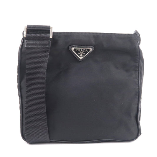 Prada Prada Logo Nylon Leather Shoulder Bag Crossbody Bag