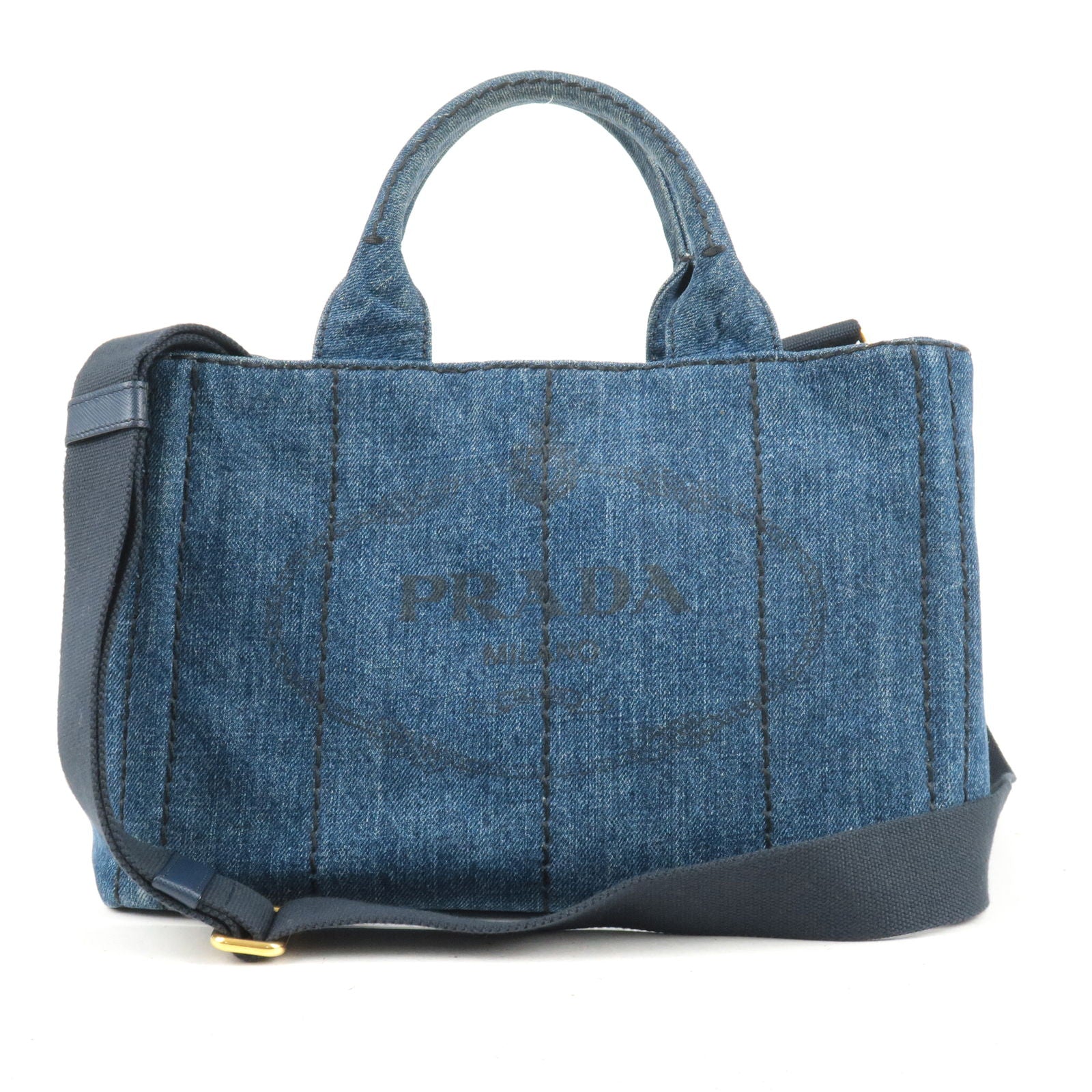 Prada Prada Logo Canapa Mini Shoulder Bag Hand Bag