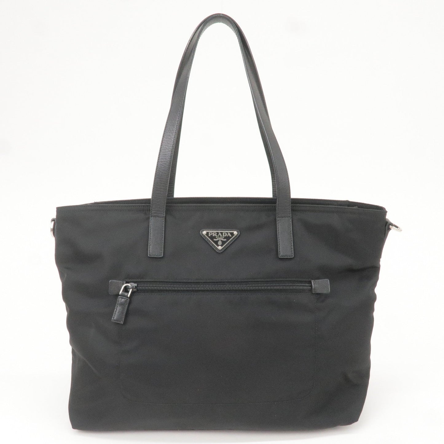 Prada Prada Logo Nylon Leather Tote Bag Shoulder Bag Br4842 36725 9