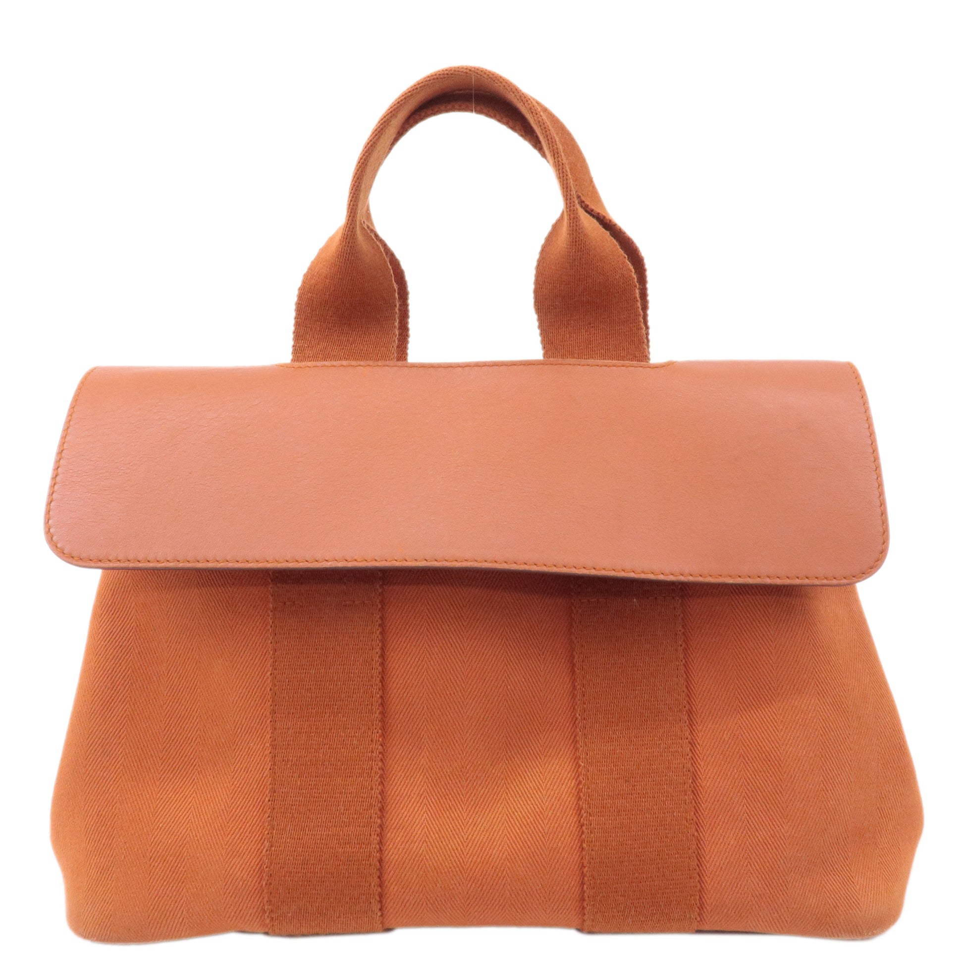 Hermes Luxury Toile Chevrons Valparaiso Pm Bag I Leather Travel Bag