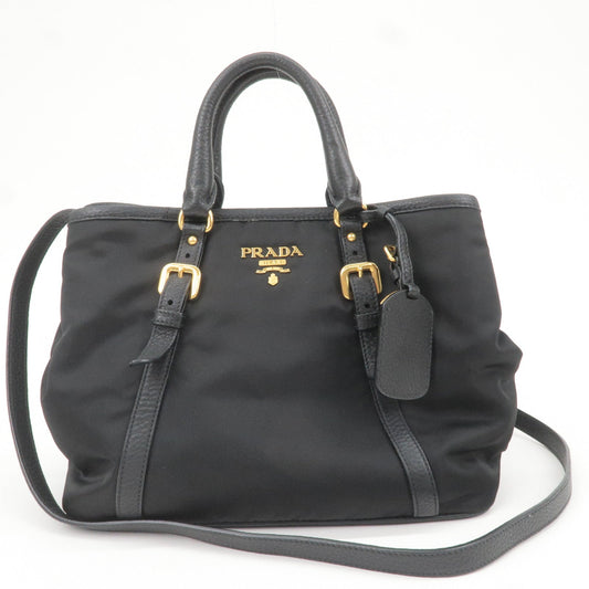 Prada Prada Nylon Leather 2Way Bag Tote Bag Hand