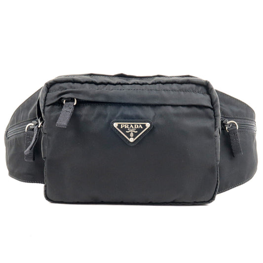 Prada Prada Logo Nylon Leather Waist Bag Fanny Pack Travel Bag V210 36676 13