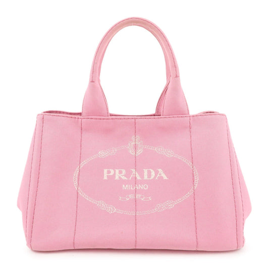 Prada Prada Logo Canvas Canapa Tote Bag Shoulder Bag