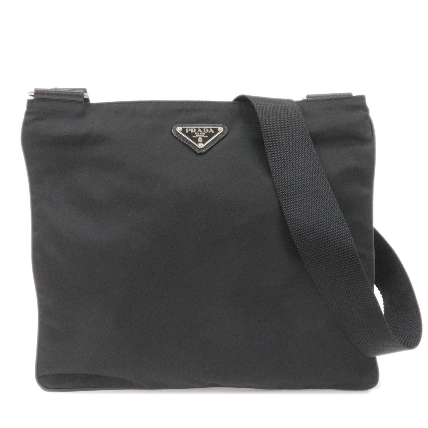 Prada Prada Nylon Leather Shoulder Bag Cross Body Bag Crossbody Bag