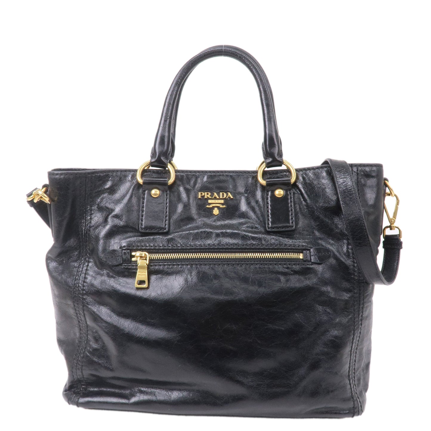 Prada Prada Leather 2Way Bag Shoulder Bag Hand Bag