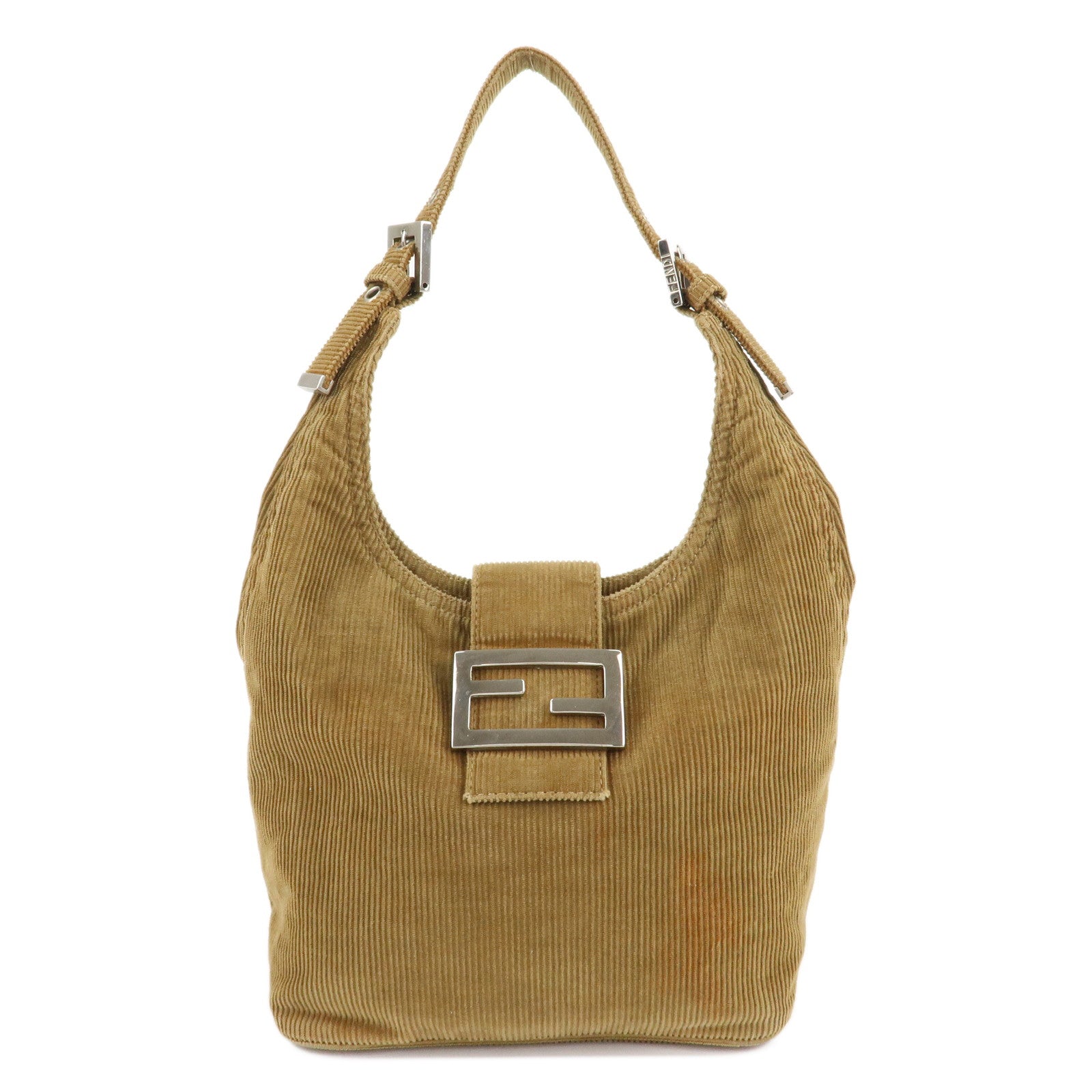 Fendi Shoulder Bag Corduroy d
