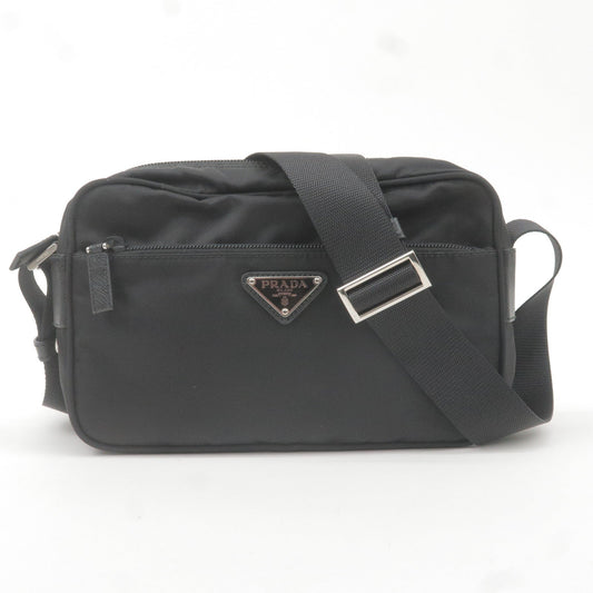 Prada Prada Logo Nylon Leather Shoulder Bag Crossbody Bag 1Bc167 36701 18