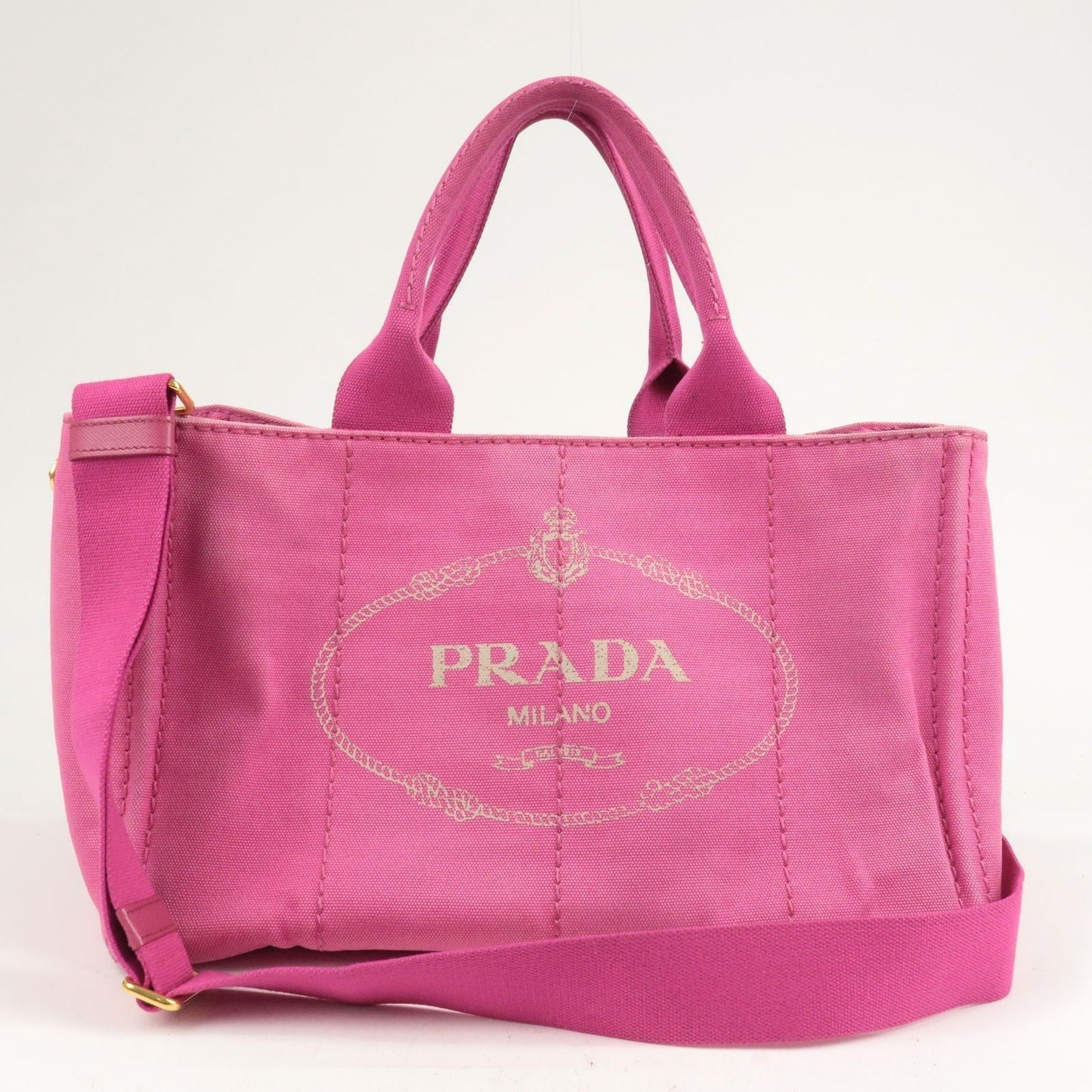Prada Prada Canapa Canvas 2 Way Shoulder Bag Hand
