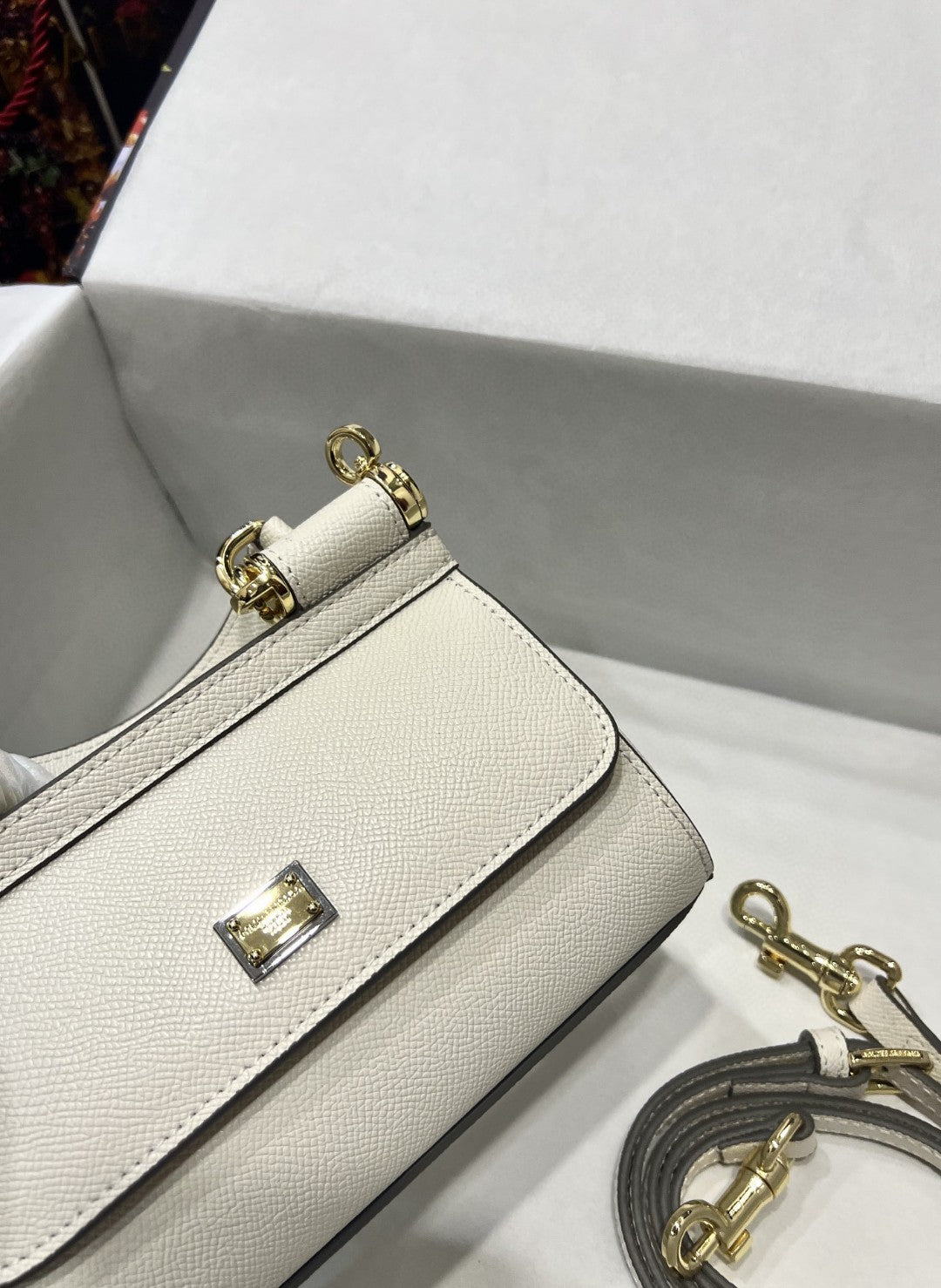 Top Quality Sicily Bag In Dauphine For White Small Travel Bag