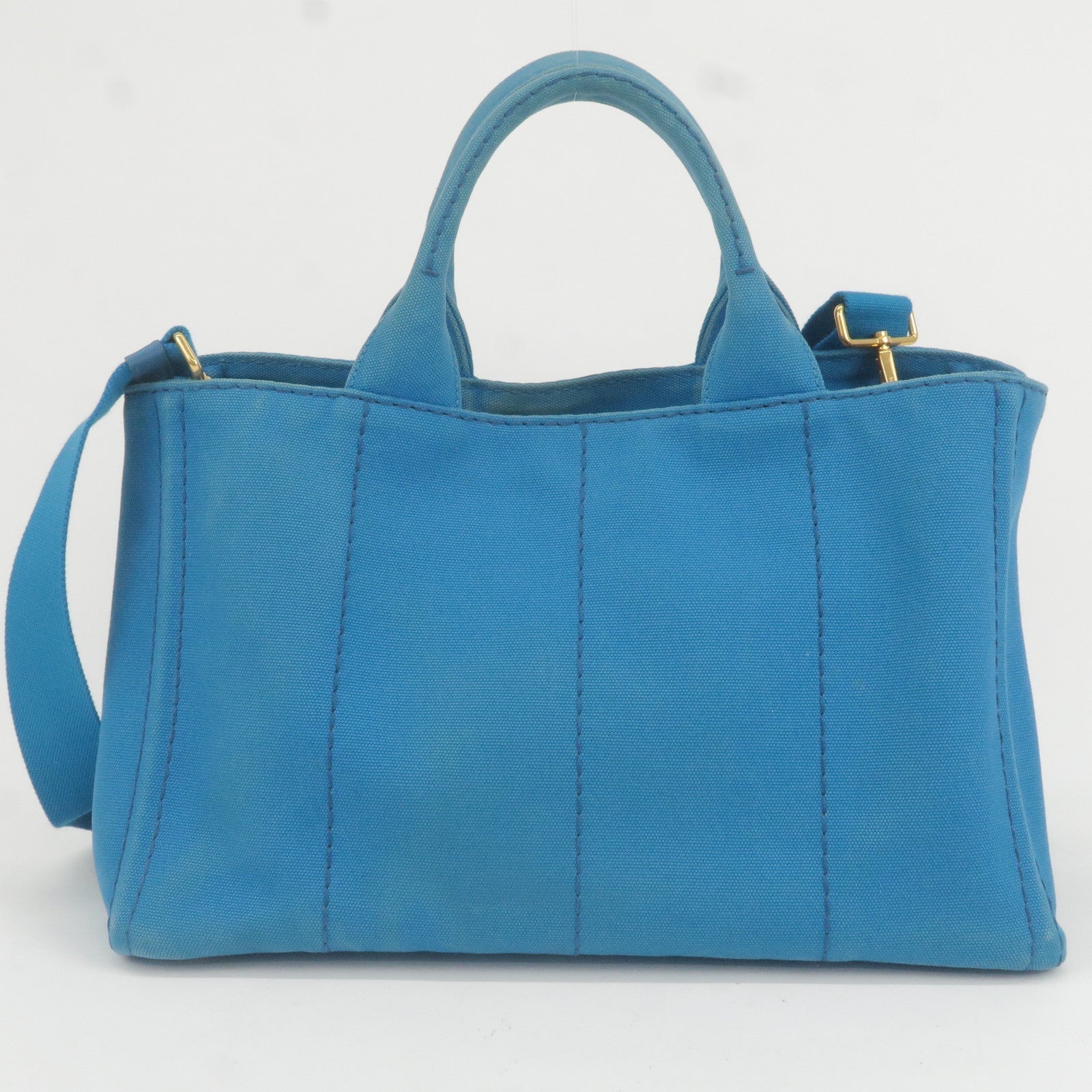 Prada Prada Canapa Canvas 2Way Hand Bag Tote Bag