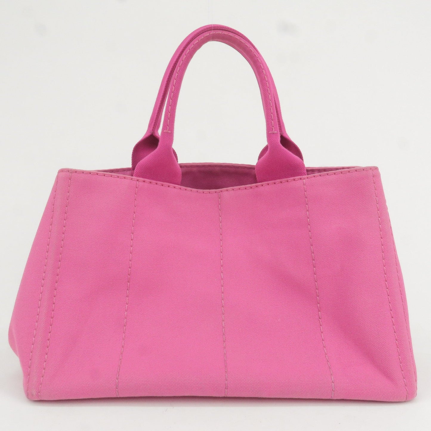 Prada Prada Canapa Canvas Tote Bag Hand Bag Pink