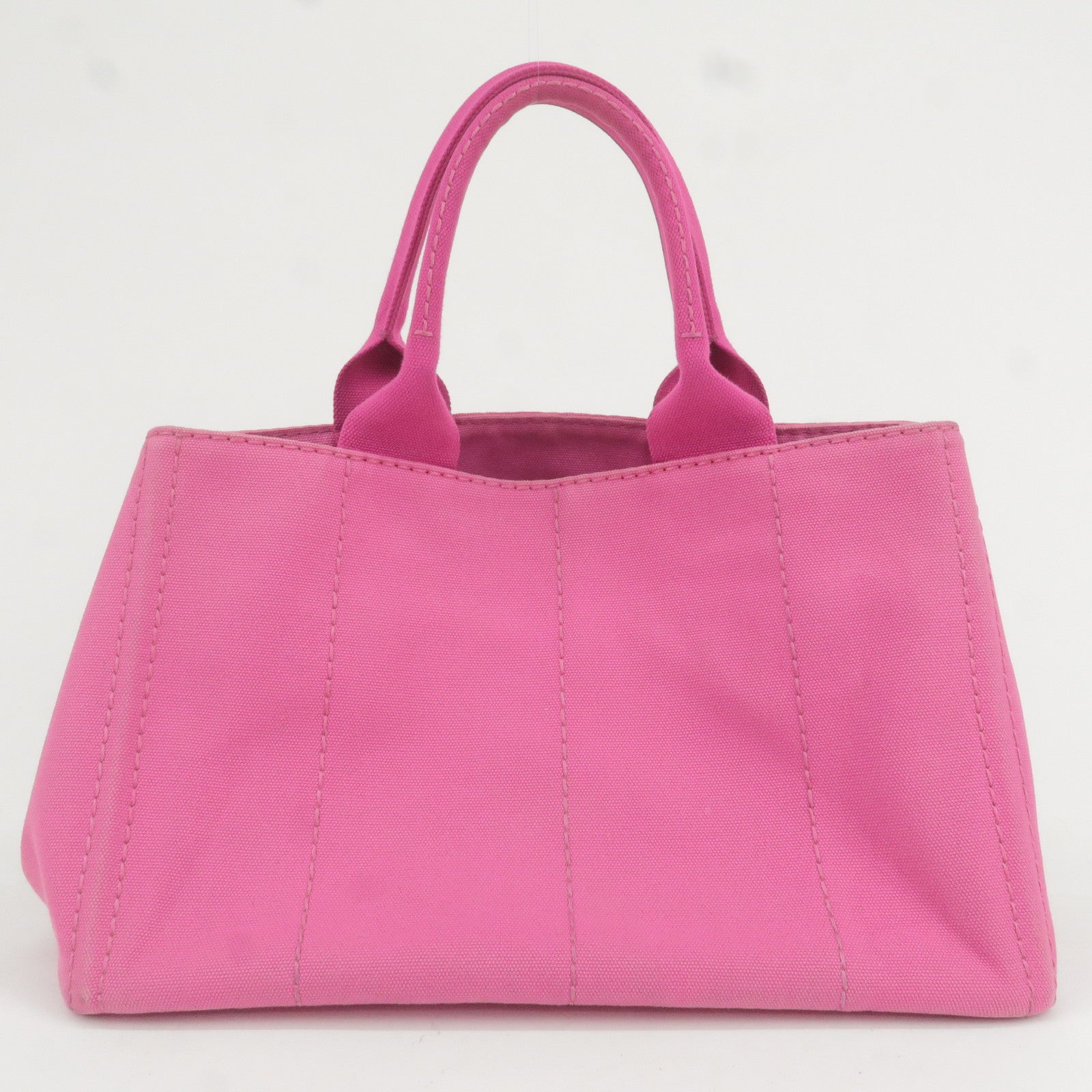 Prada Prada Canapa Canvas Tote Bag Hand Bag Pink