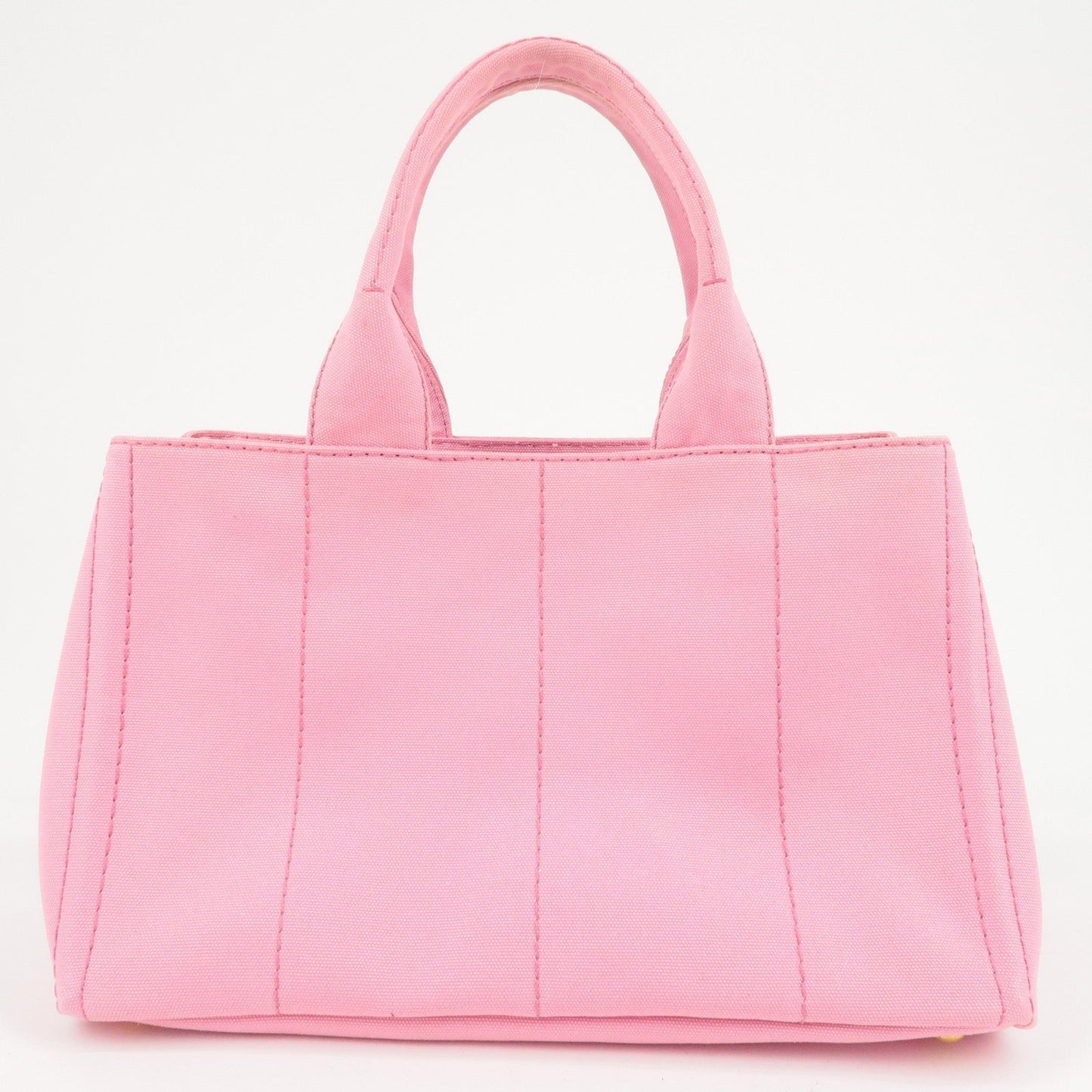 Prada Prada Logo Canapa Canvastote Bag Hand Bag Pink