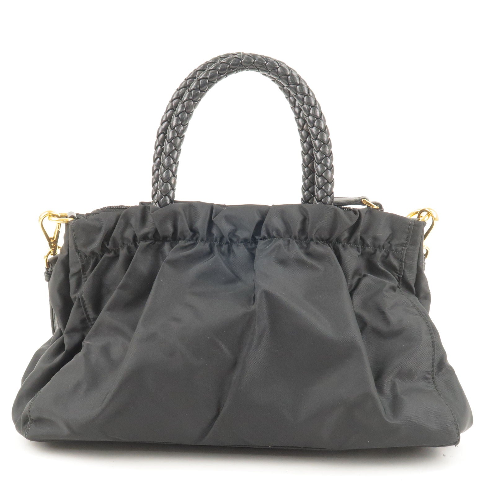 Prada Prada Nylon Leather Ribbon 2Way Bag Shoulder Bag