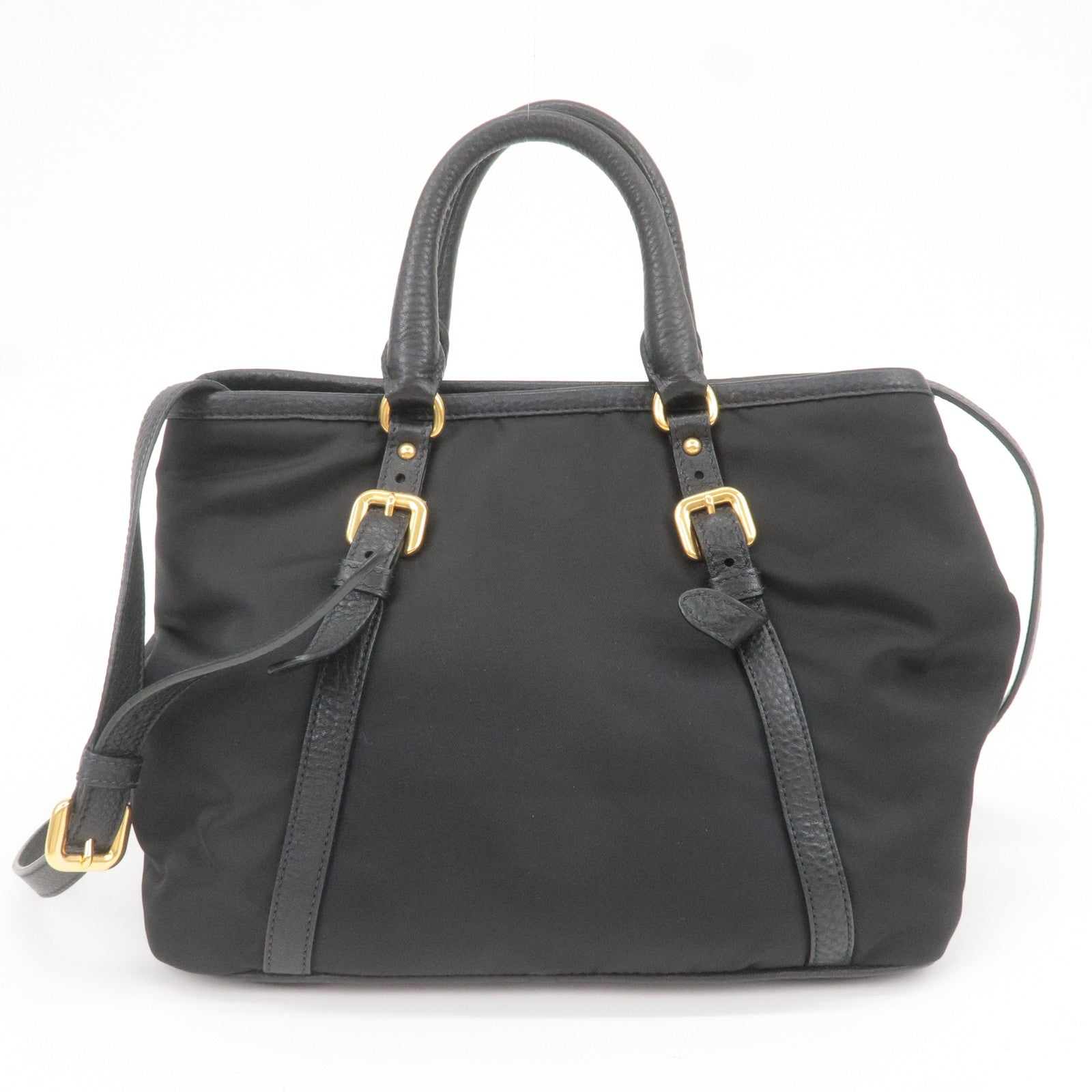 Prada Prada Nylon Leather 2Way Bag Tote Bag Hand