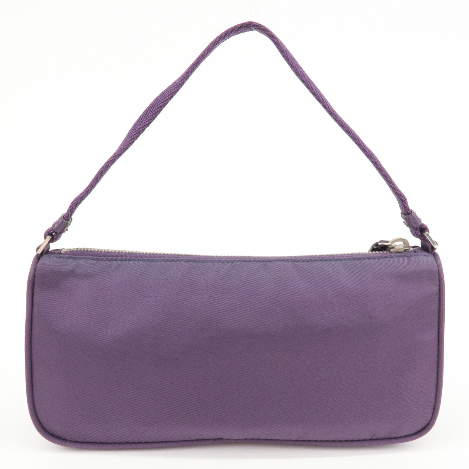 Prada Prada Logo Nylon Hand Bag Purse Cosmetic Pouch Travel Bag