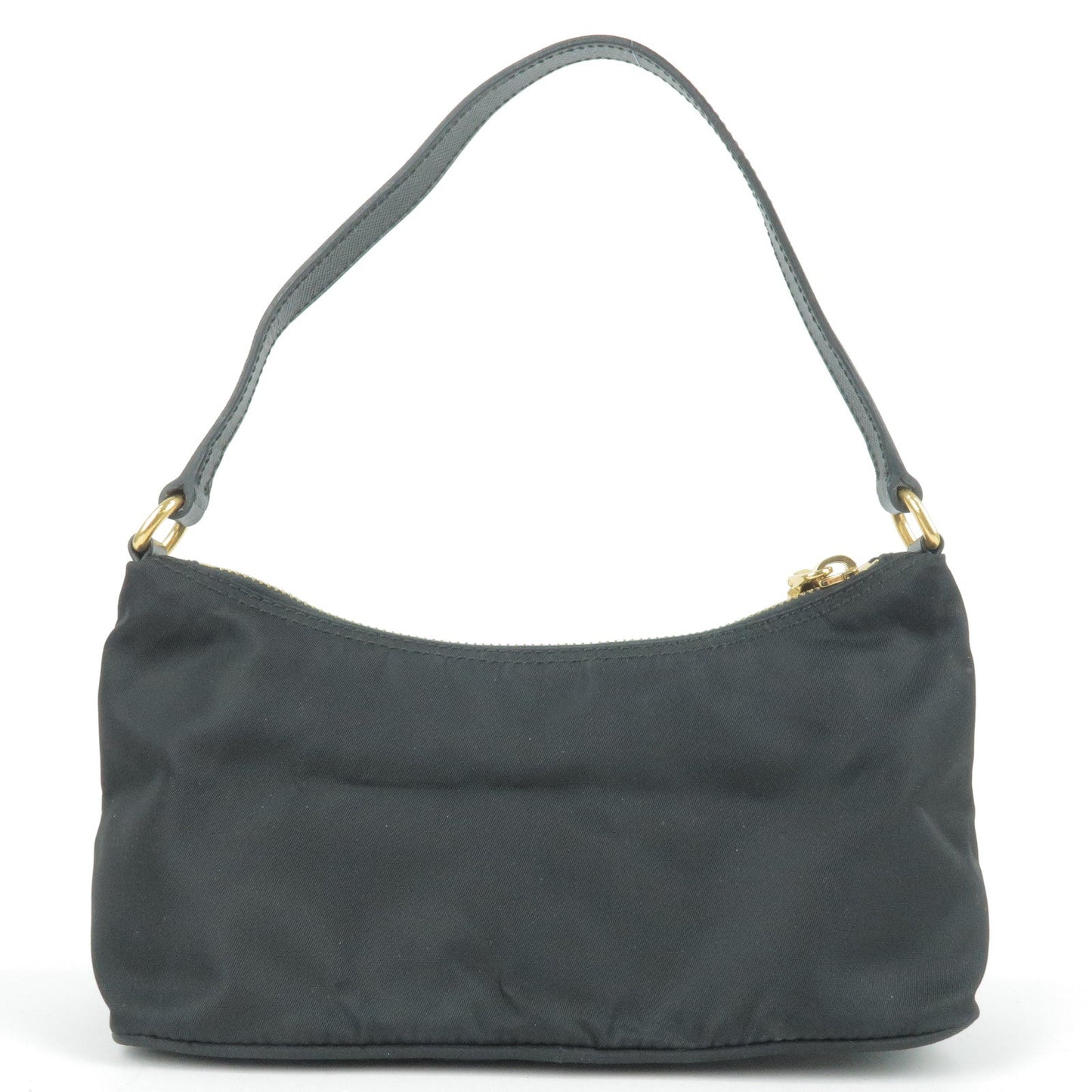 Prada Prada Nylon Leather Hand Bag Pouch Nero Black Travel Bag 1N1413 35632 1