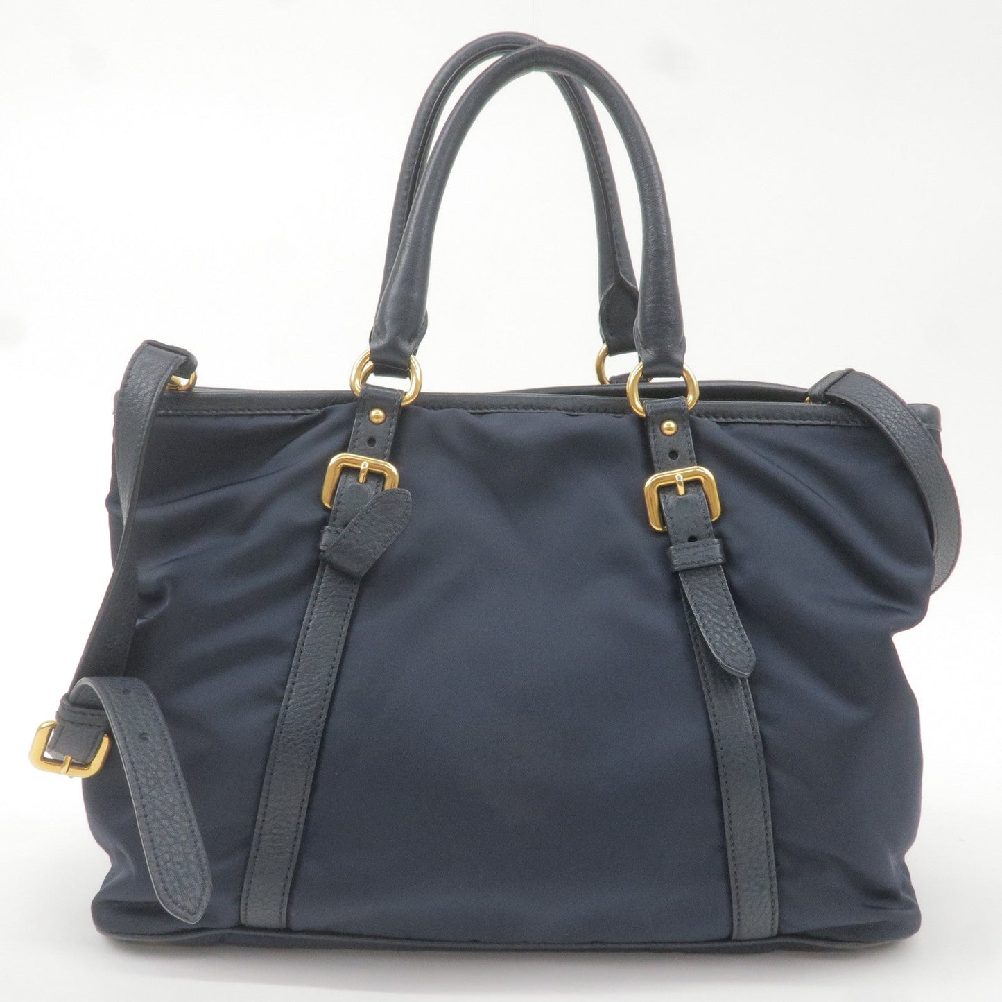 Prada Prada Logo Nylon Leather 2Way Bag Hand Bag Travel Bag Bn2527 36658 18