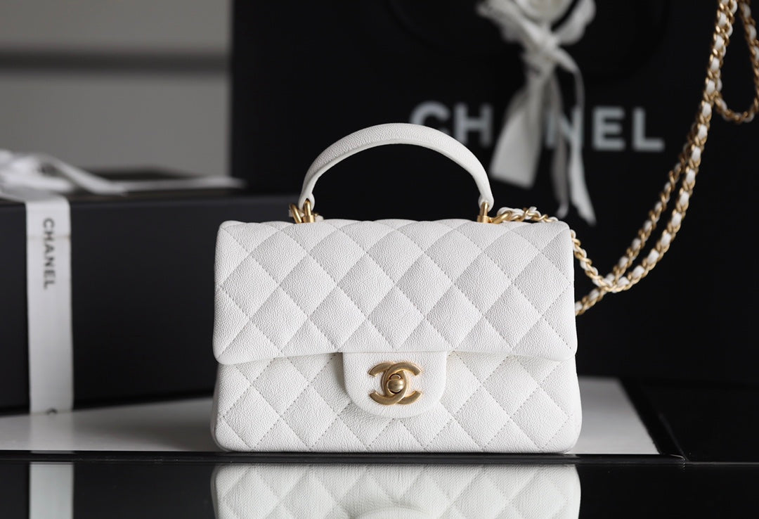 Chlmini Top Qualityapbag With Top Handle For White Travel Bag