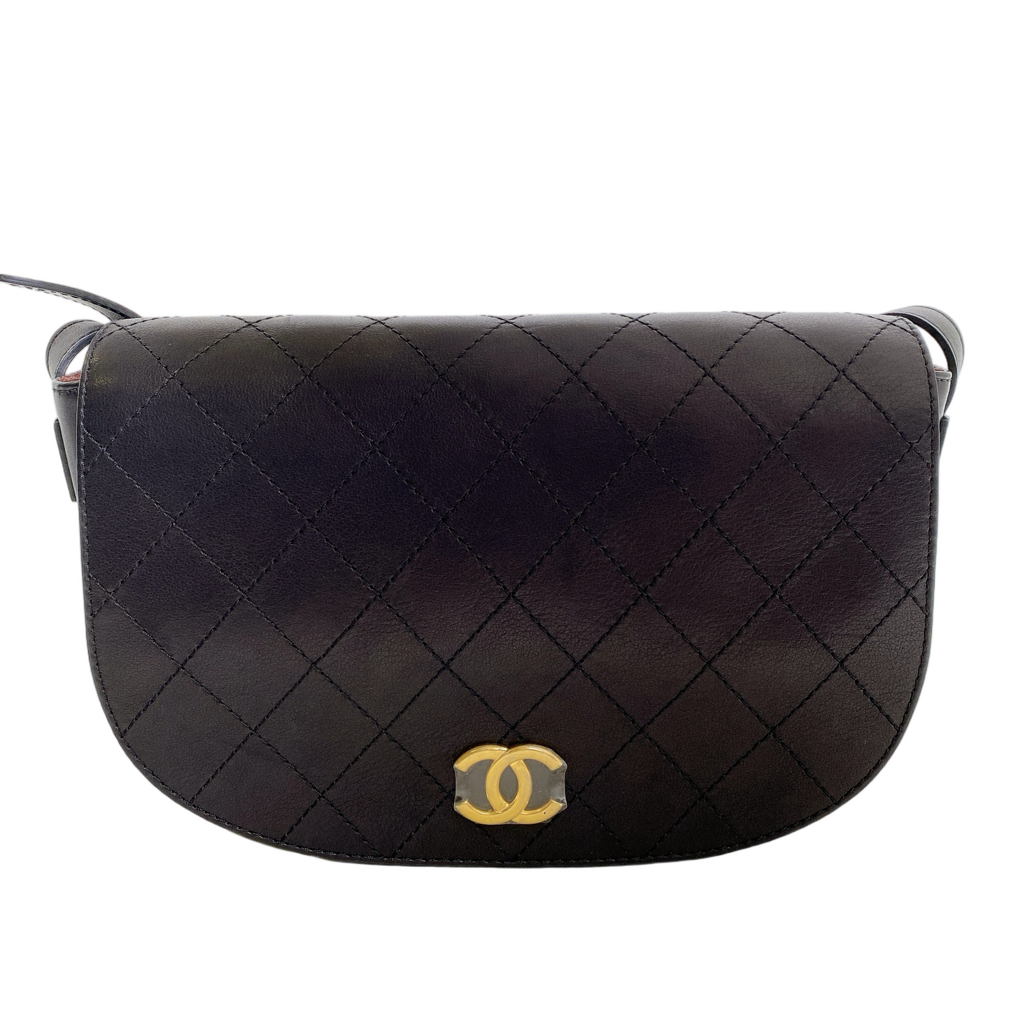 Chanel CC BLACK TYPE MESSENGER