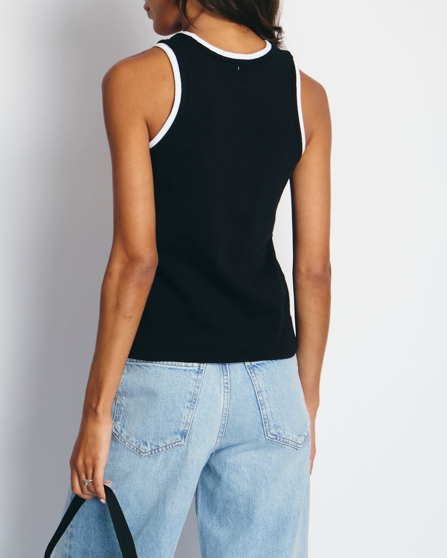 Chanel Black and Pink Tank Top Size FR 34 (UK 6) Apparel