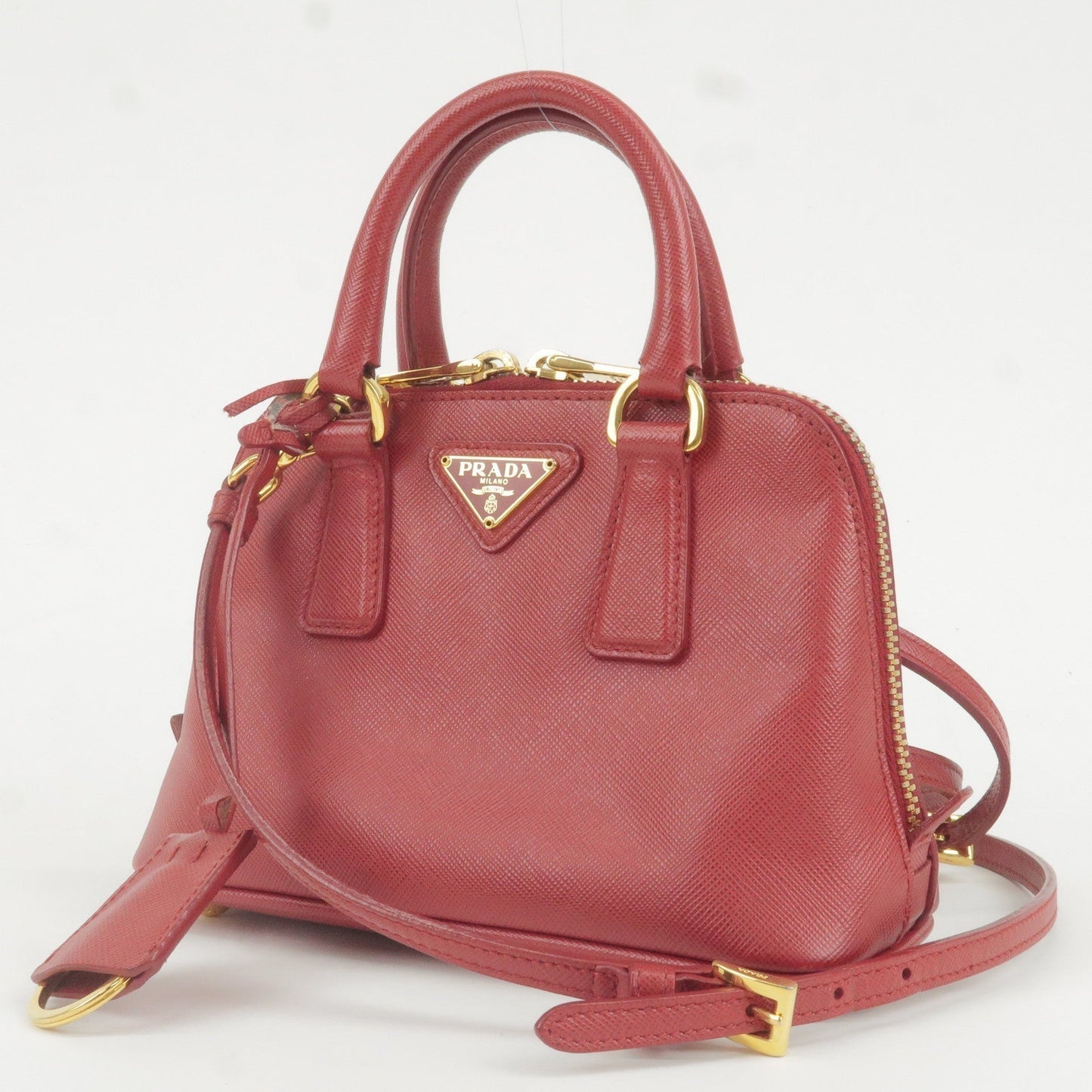 Prada Prada Leather Promenade Mini 2Way Bag Shoulder Bag