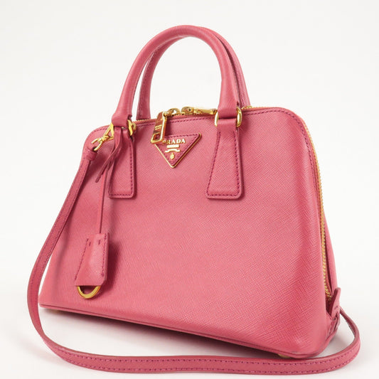 Prada Prada Logo Leather 2Way Hand Bag Shoulder Bag