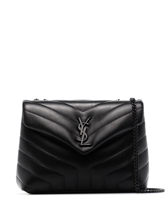 YSL Saint Laurent Saint Laurent Trending Women Loulou Toy Strap Travel Bag Nero 494699Dv7281000