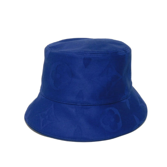 Louis Vuitton M7169M Jacquard M Un d Monogram Cotton White Blue Hat