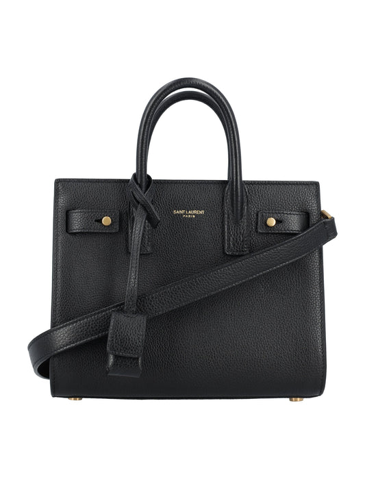 YSL Saint Laurent Saint Laurent Trending Women Sac De Jour Black Travel Bag Color 1000