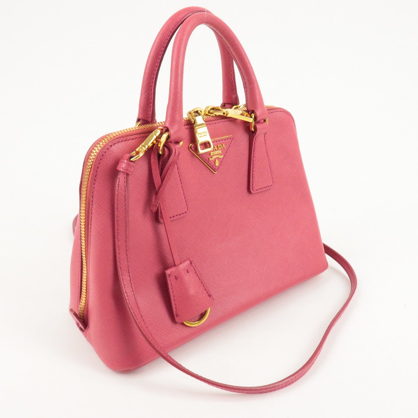Prada Prada Logo Leather 2Way Hand Bag Shoulder Bag