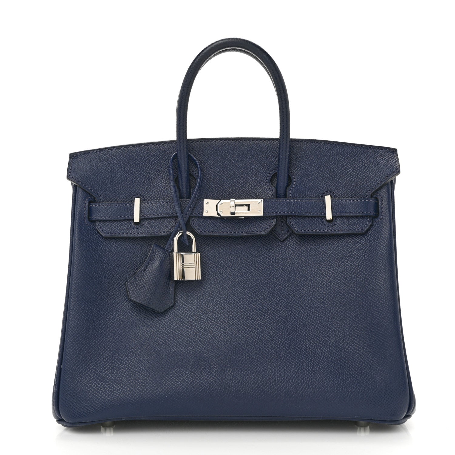 Hermes Epsom Verso Birkin Bleu De Malte Bleu Sapphire Travel Bag