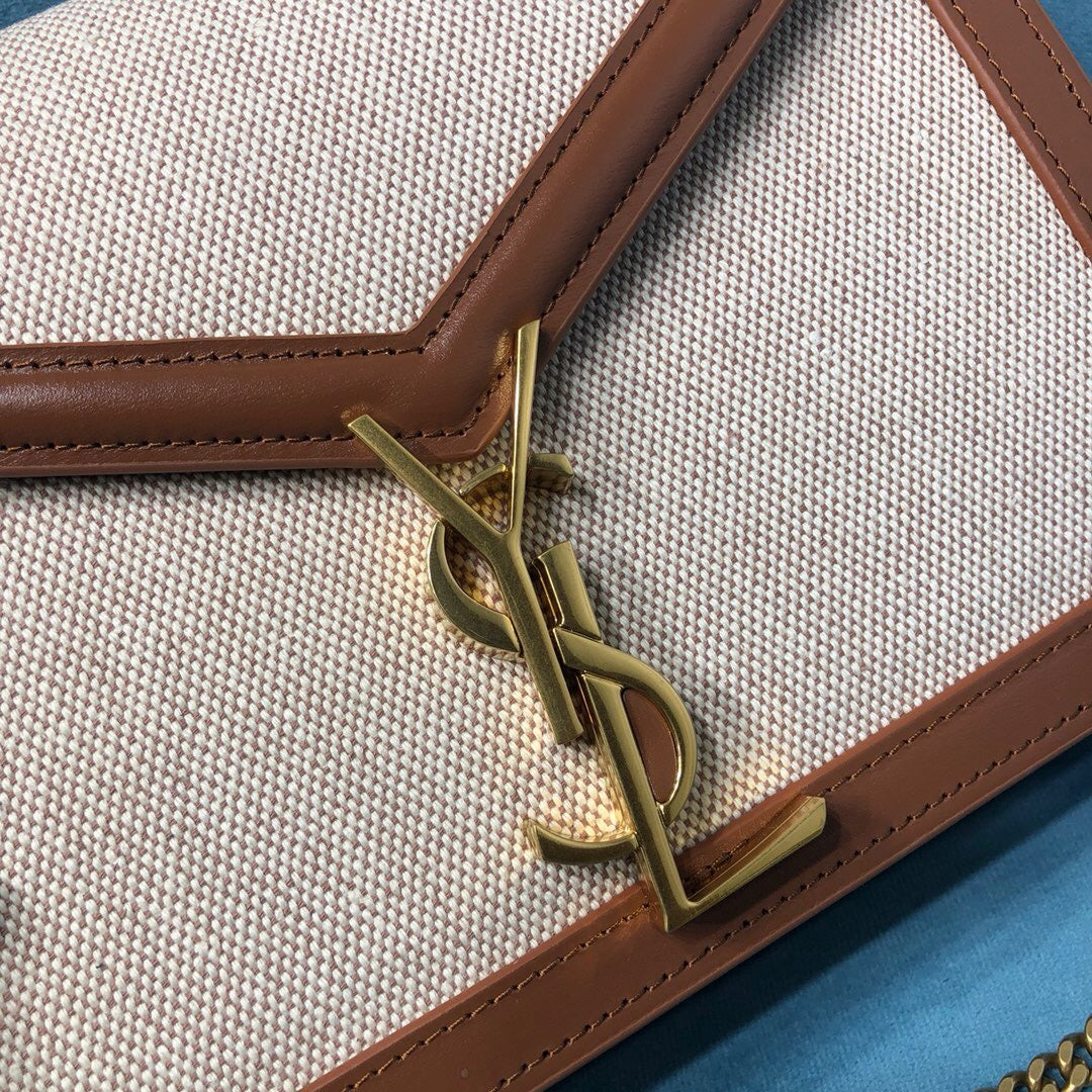 YSL Saint Laurent Cassandra Handbag Monogram Chain Travel Bag