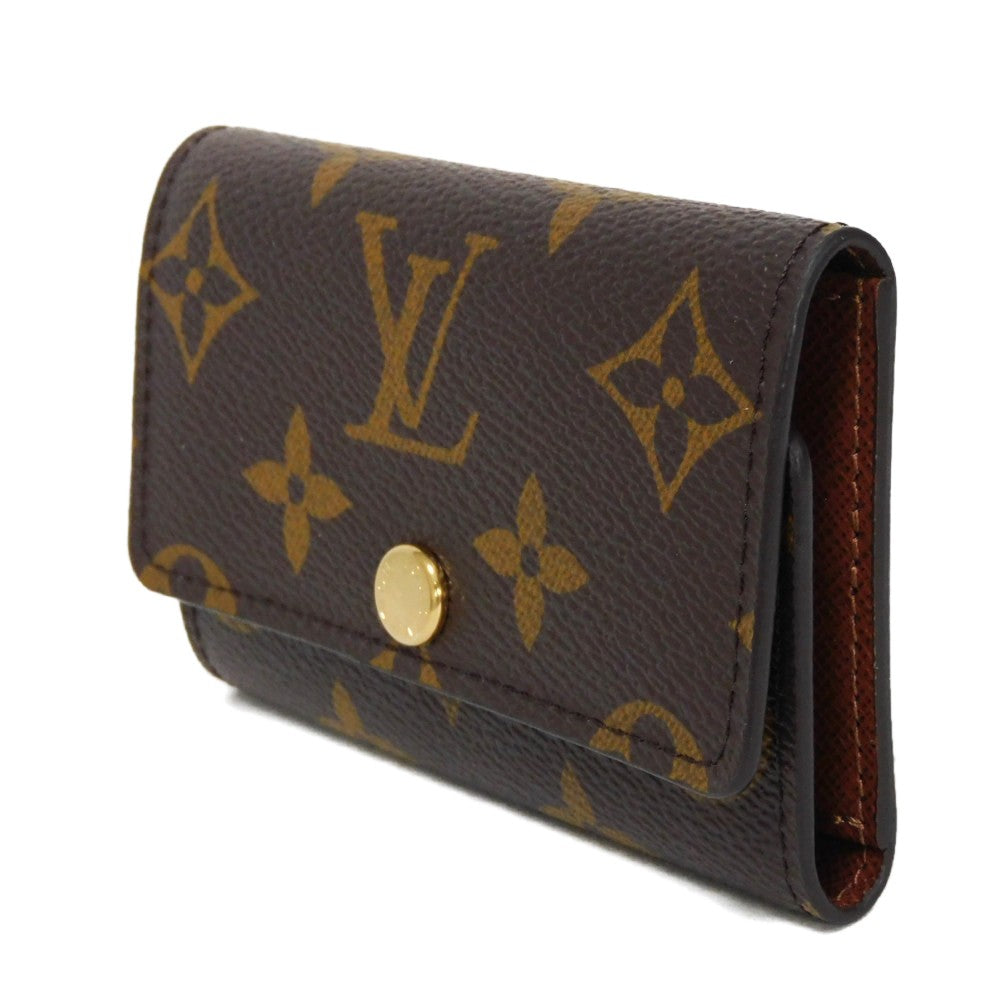Louis Vuitton Key holder M62630 x Monogram Leather Canvas Brown Key Chain
