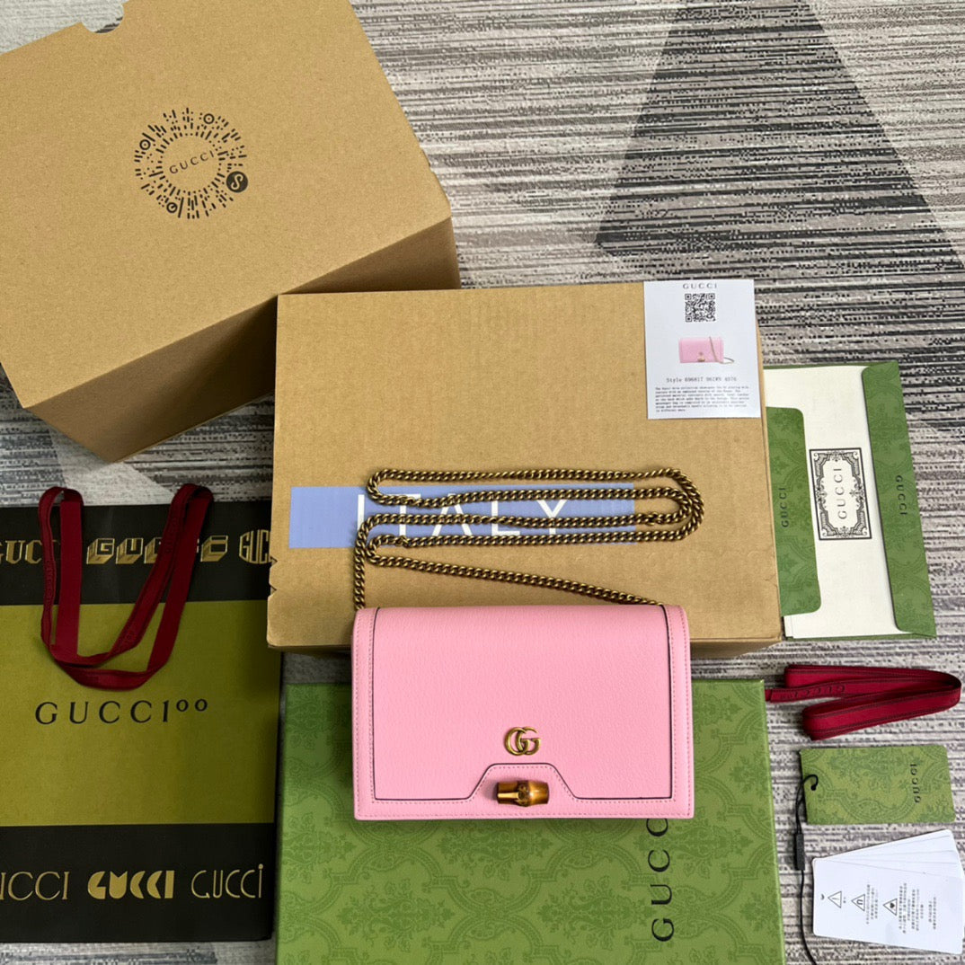 gg Diana Bamboo , ’s Pink Mini Bag